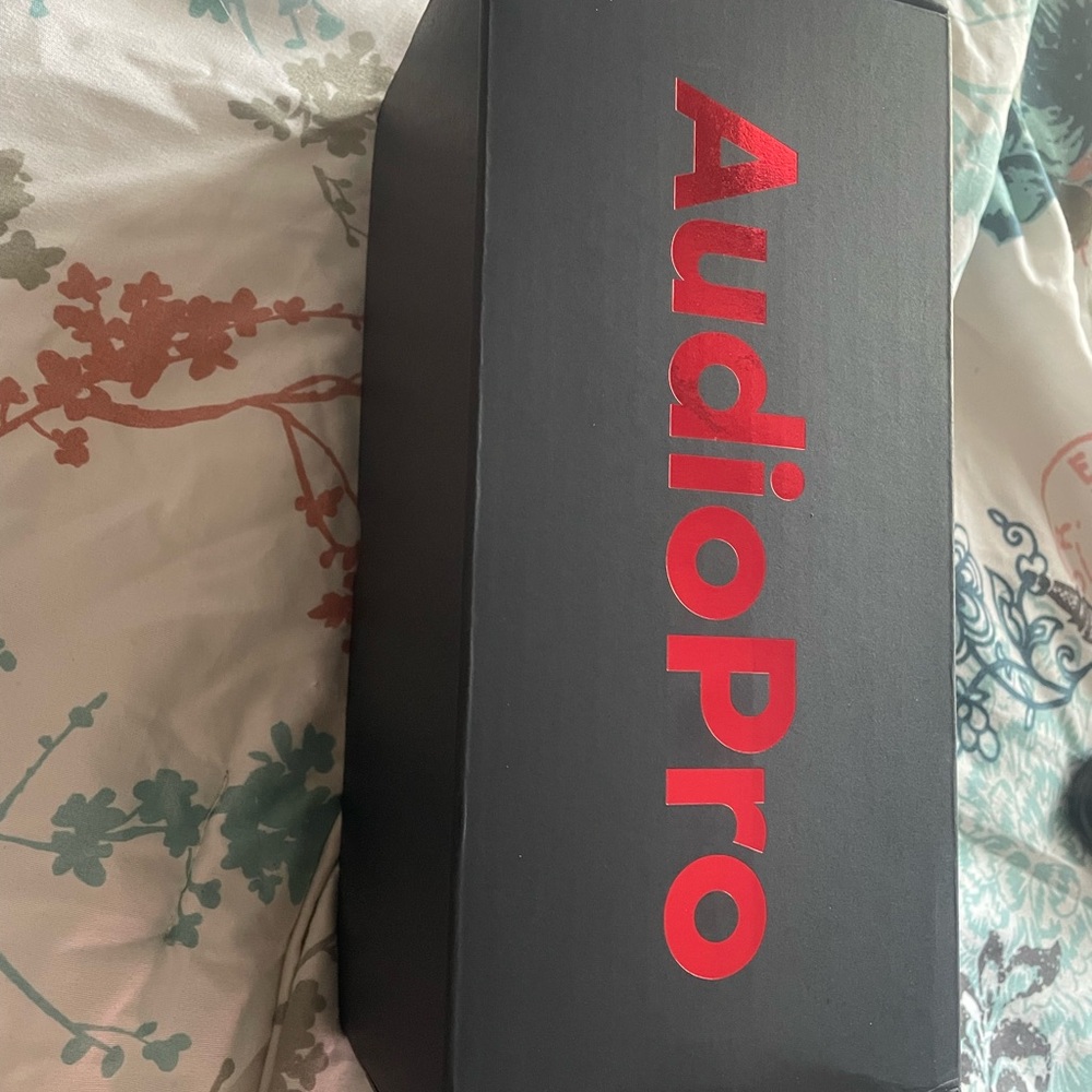 AudioPro Red & Black Box - AudioPro Branding - Picture 2 of 3